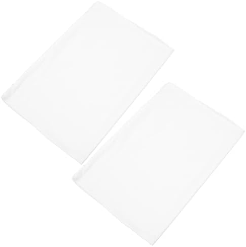 2pcs Soft Cotton Pillowcases with Zipper Closure
