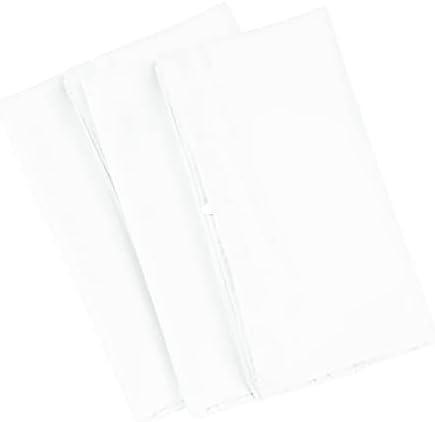 Uxcell Zipper Travel Pillowcase Set 14x20 White