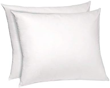 Maxi Mastertex Cooling Bed Pillows 2 Pack Cotton Cover Pillow Protectors