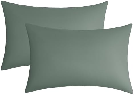 JELLYMONI Pillow Protectors Waterproof Zippered Set of 2