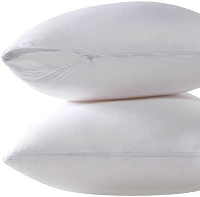 Kingnex Cooling Bamboo Viscose Pillow Protectors 2 Pack