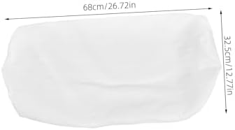 VOSAREA Bolster Pillowcase Cover for Cylinder Pillows