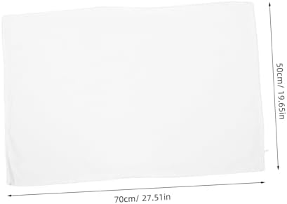 2pcs Solid Cotton Pillowcases with Zipper Closure Breathable Pillow Protectors