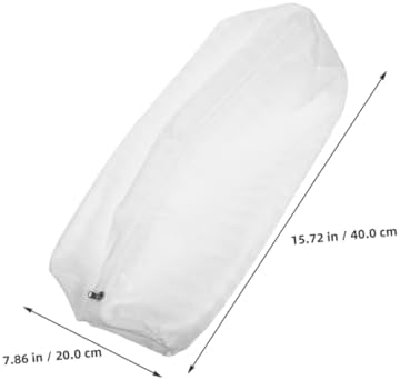VICASKY Zippered Soft Cylindrical Pillow Cover for Home Travel