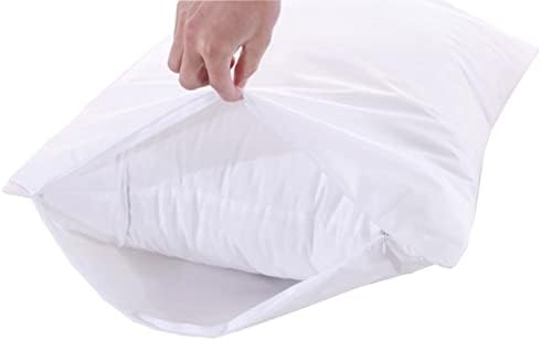 Royal Bedding Waterproof Pillow Protectors 2 Pack Standard Queen Size