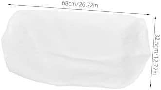 Cylindrical Neck Pillow Cover with Zipper Removable and Washable