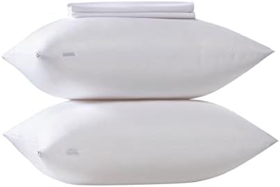 Kingnex 4 Pack Waterproof Pillow Protectors with Zipper