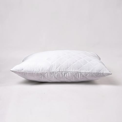 VLiving Cotton Quilted Pillow Protector with Zipper 1