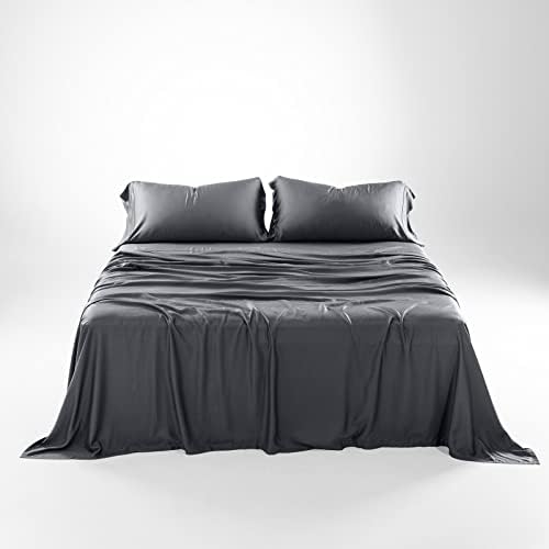 Olive Crate Eucalyptus Sheets Set Charcoal