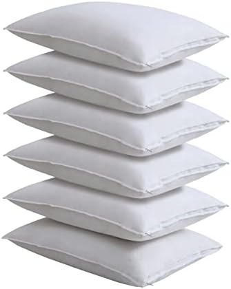 FRESH IDEAS King Cotton Pillow Protectors 6-Pack with Zippered Closures