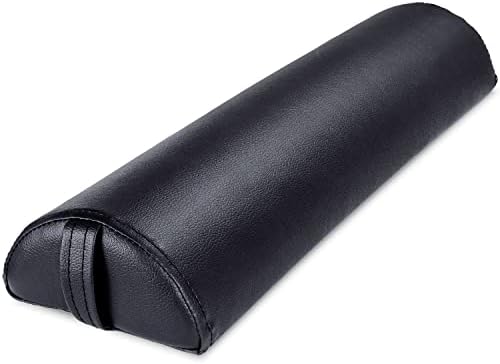Noverlife Half Round Massage Bolster Pillow - Black