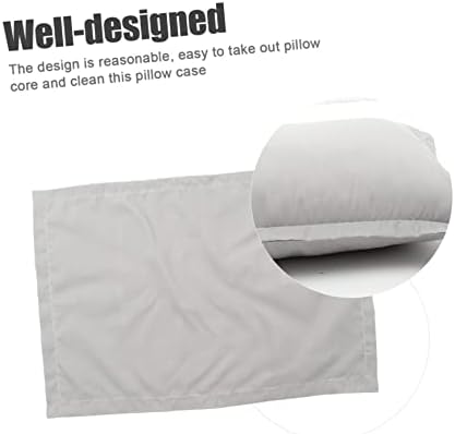 CIYODO 2pcs Linen Pillow Case Waterproof Zipper Covers