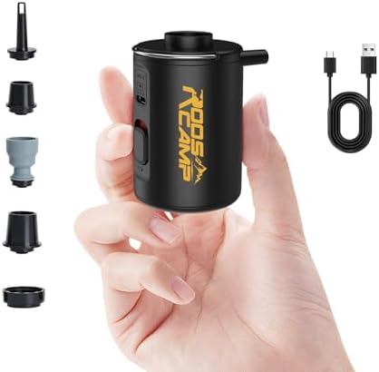 ROOSCAMP Portable Air Pump for Inflatables