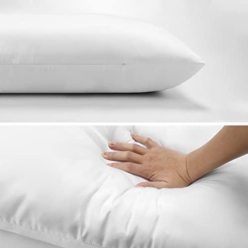 MaSiledy Decorative Pillow Case with Invisible Zipper