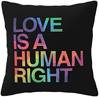 ByoBLu LGBT Pride Pillow Covers 12x12 Square