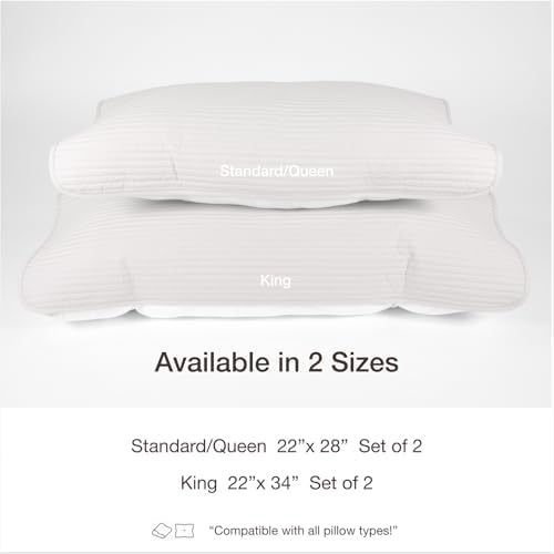 2 Pack Cotton Quilted Pillow Protectors with Elastic Bands 1