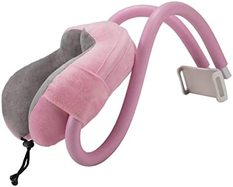 SPYMINNPOO U Shaped Neck Pillow with Phone Holder for Travel Office