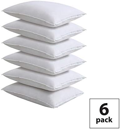 Bed Makers Levinsohn Pillow Protector Zipper Closure White Queen 6 Pack