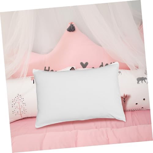 2pcs Solid Cotton Pillowcases with Zipper Closure Breathable Pillow Protectors