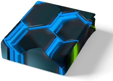 Castle Fairy 3D Honeycomb Sheet Set with Neon Lights