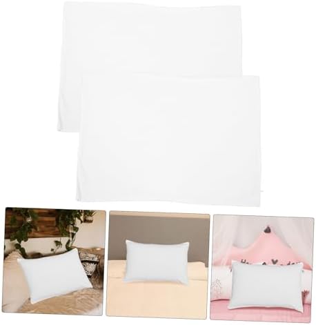 Zerodeko 2pcs Cotton Pillowcases with Zipper