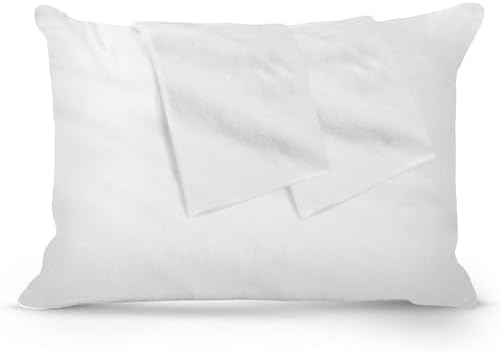 Continental Bedding Feather Down Proof Pillow Protectors Set of 2