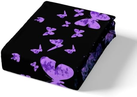 Castle Fairy Butterfly Bed Sheet Set with Deep Pocket