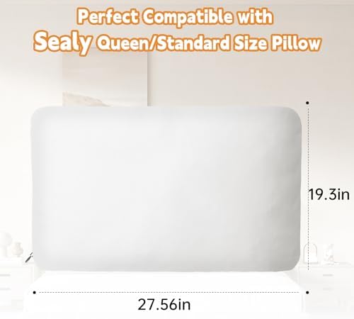 Runhike Pure Cotton Pillow Protector Sealy Compatible