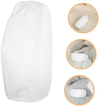 VICASKY Zippered Soft Cylindrical Pillow Cover for Home Travel