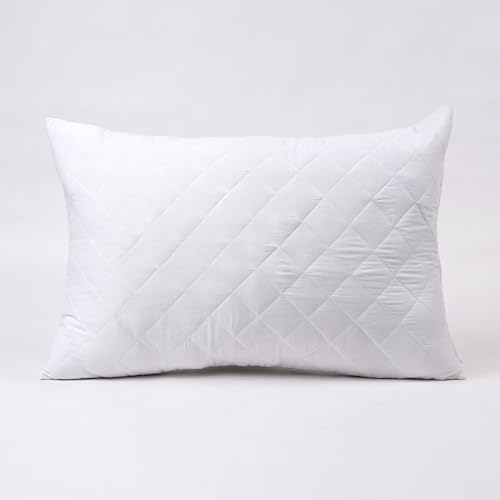 VLiving Cotton Quilted Pillow Protector with Zipper 1