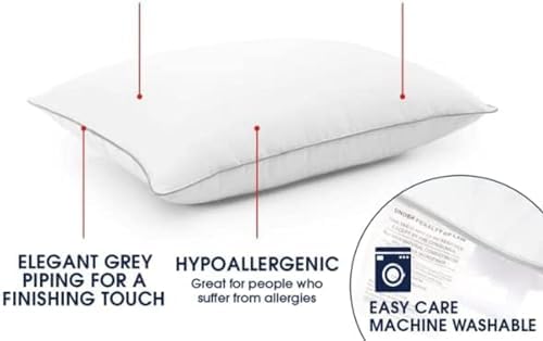 Marys Collection 100 Cotton Pillow Protectors 2 Pack 1