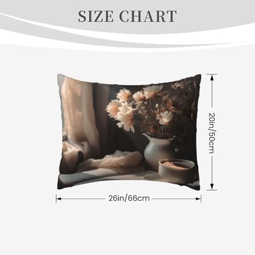 2 Pack Standard Pillow Cases with Hidden Zipper 1