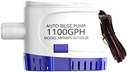 Mini Power Automatic Boat Bilge Pump 12V 1100GPH