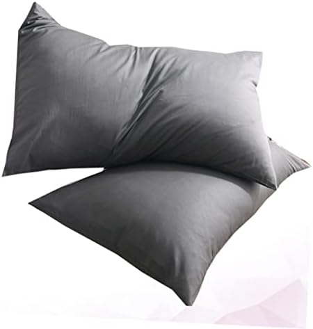 ULDIGI Dark Grey Pure Cotton Pillowcase Cover