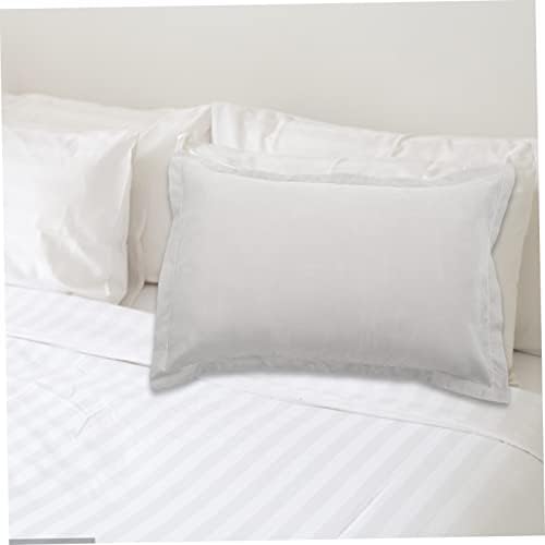 2Pcs Solid Brushed Microfiber Pillow Cases Soft Fade-Resistant Easy Care Pillow Covers