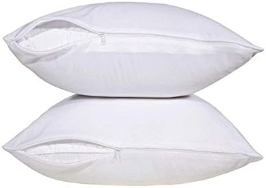 Pacific Linens Pillow Protector 2 Pack Standard