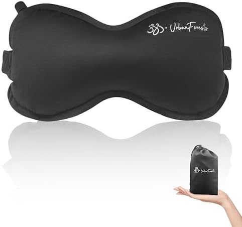Self-Inflating Travel Lumbar Pillow for Car
