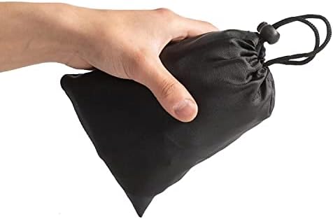 Makimoo Inflatable Travel Pillow with Velvet Cover