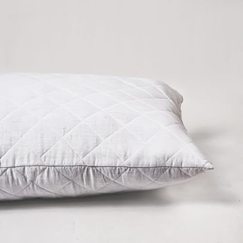 VLiving Cotton Quilted Pillow Protector with Zipper 1