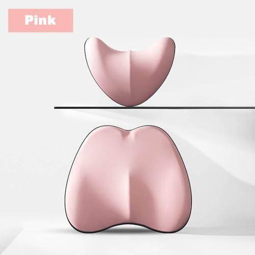 GOFOME Car Neck Lumbar Support Pillow Set