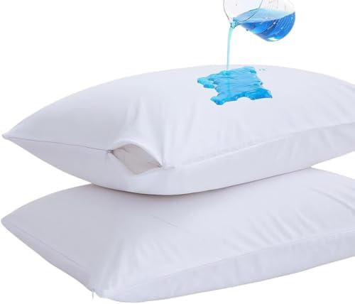 Nokolulu Waterproof Pillow Protector - King Size 20x38 Inches