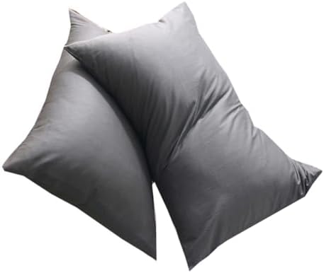 ULDIGI Dark Grey Pure Cotton Pillowcase Cover