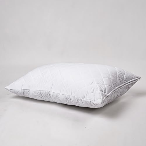 VLiving Cotton Quilted Pillow Protector with Zipper 1