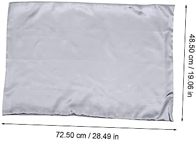 2PCS Cooling Pillow Covers with Zipper Breathable Polyester for Comfortable Sleep