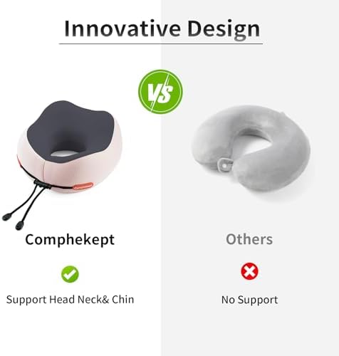 Comphekept Thickened Travel Neck Pillow for Women