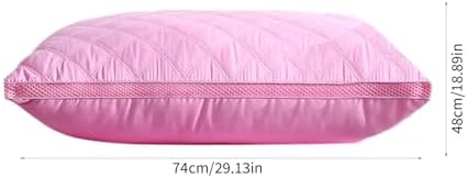 Soft Cozy Bed Pillow with Down Alternative Fill