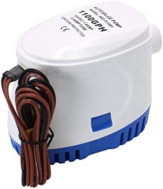 Mini Power Automatic Boat Bilge Pump 12V 1100GPH