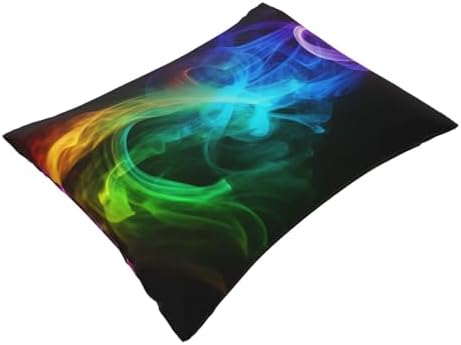 Rainbow Smoke Microfiber Pillowcases Set of 2