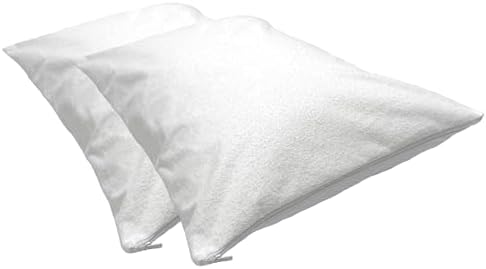 Petal Cliff Set of 2 Allergy Control Pillow Protectors 1