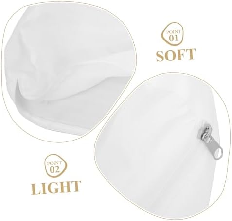 ORFOFE Cylinder Bolster Pillowcase for Neck Support